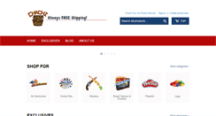 Desktop Screenshot of chachitoys.com